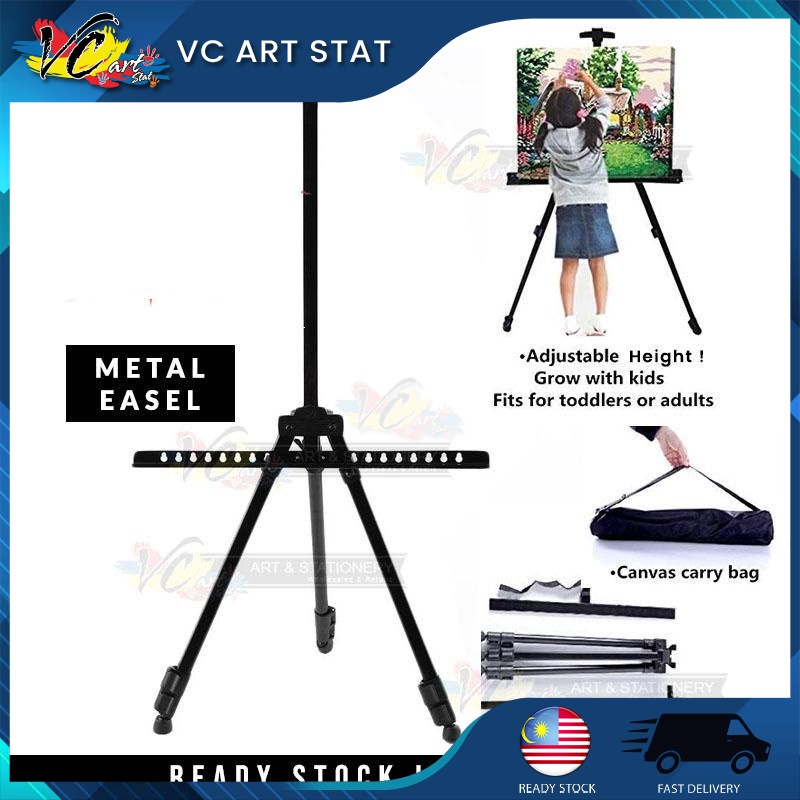 Vc Art Aluminium Easel Display Tripod 125cm (Lightweight Display Tripod