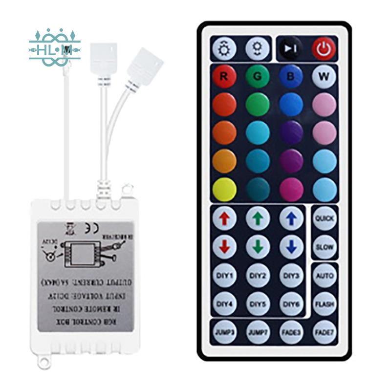 LED Strip RGB Control Box with Remote 44Keys RGB Control Box 44Key ...