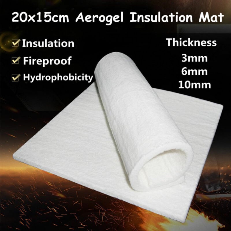 1PCS Ceramic Fiber Insulation Blanket Fireproof Cotton Blanket Bed Sofa Mat Quilt