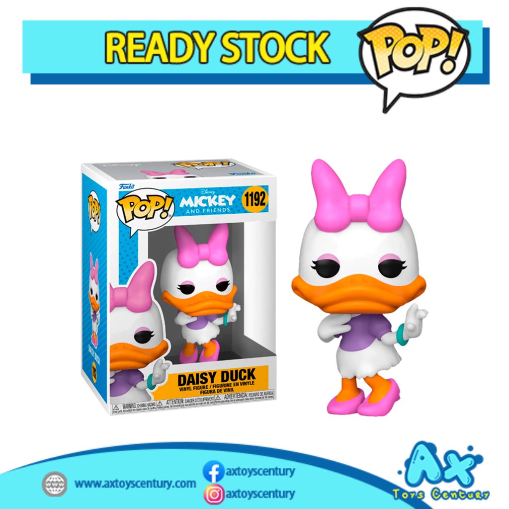 Funko Pop! Mickey and Friends - Daisy Duck #1192 100% Genuine