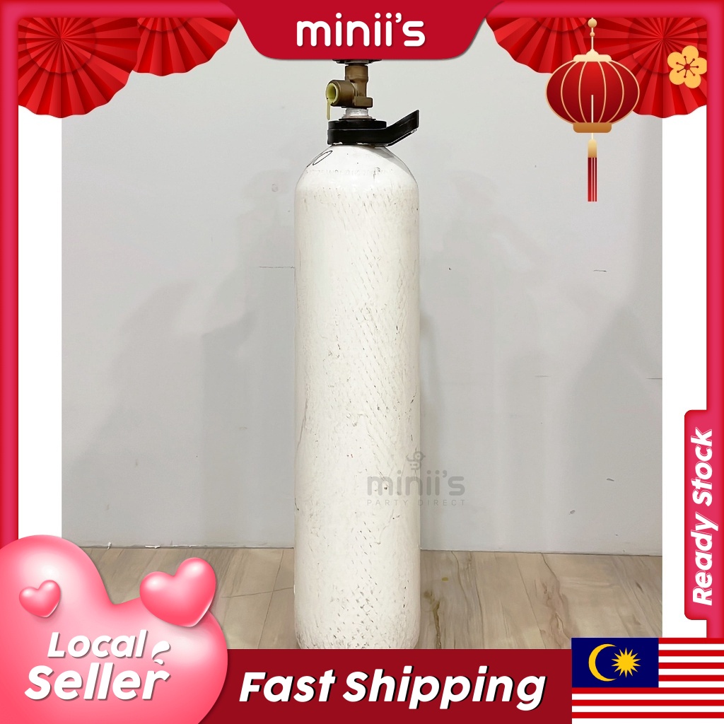 Minii's Refillable Helium Tank + Helium Gas 10L Helium Cylinder