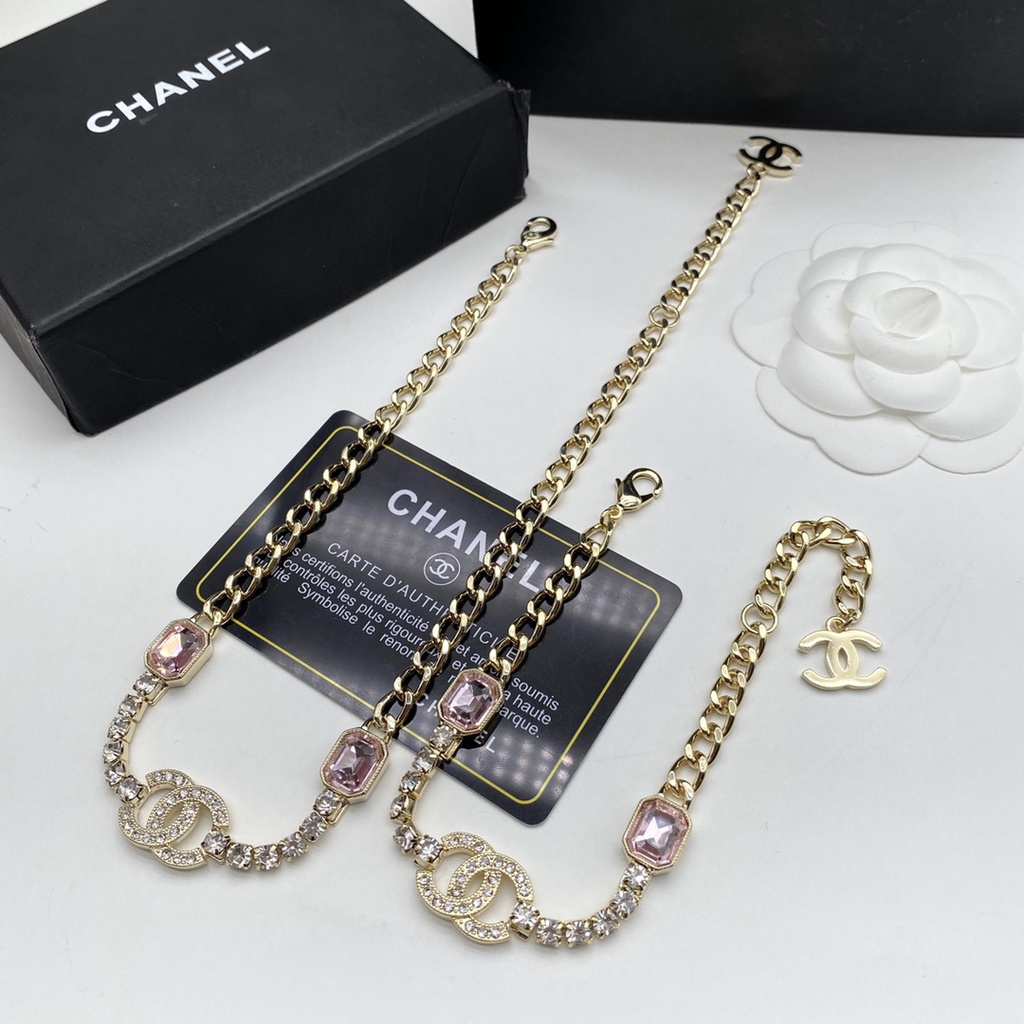 Chanel Class Earrings Pendant Women's Men Casual Elegant cc Jewelry High  Bracelet Letter Steel Titanium Fashion Necklace | Shopee Malaysia