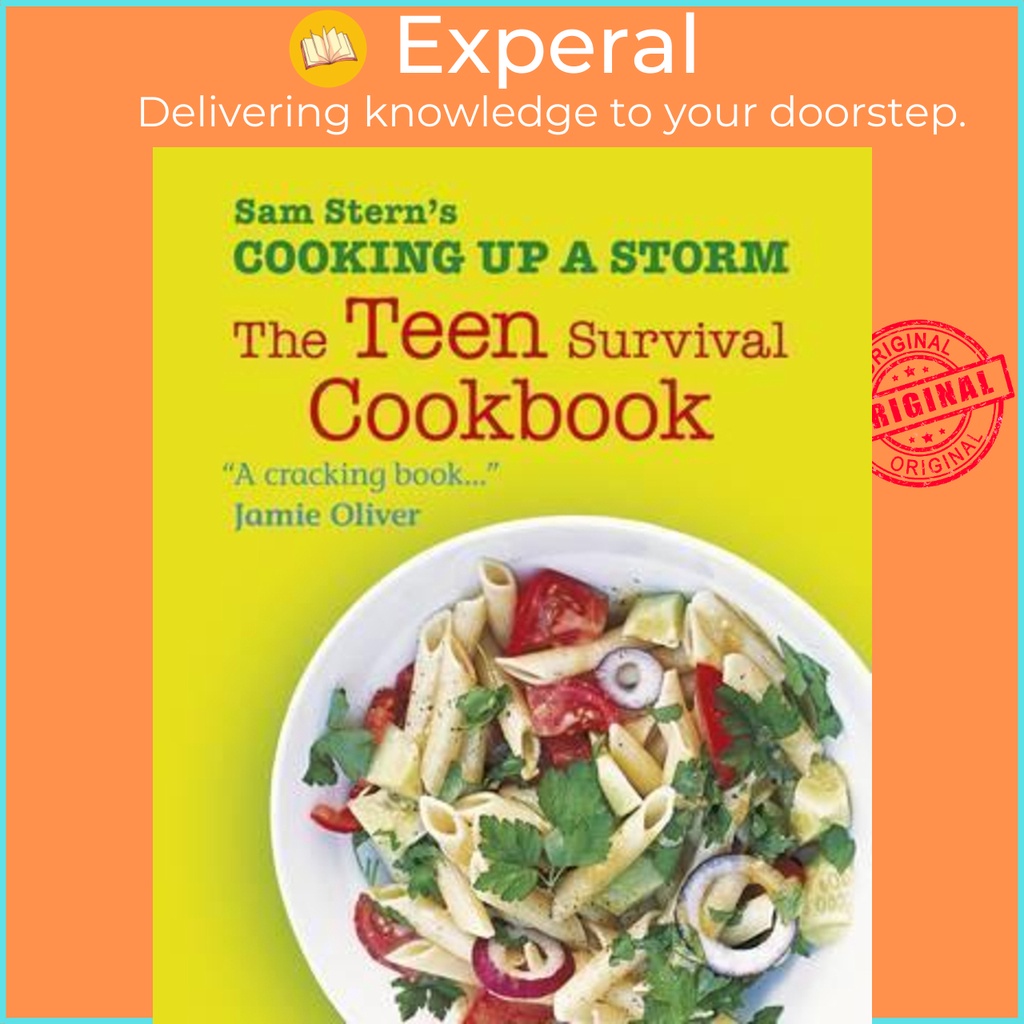 [English - 100% Original] - Cooking Up a Storm : The Teen Survival Cookbook by Sam Stern (UK edition, paperback)