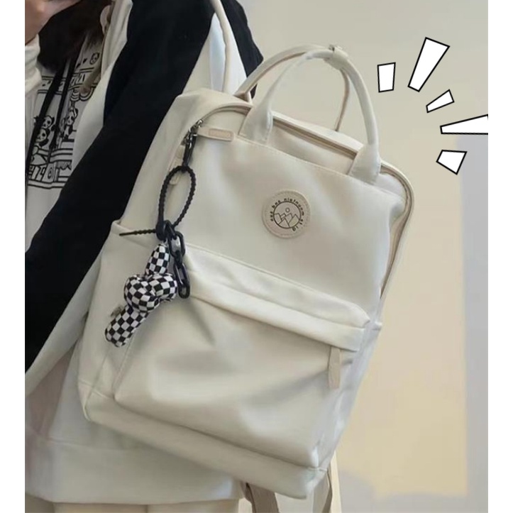 Korean Version of Student Schoolbag Female Cute Backpack Leisure Computer Bag Male