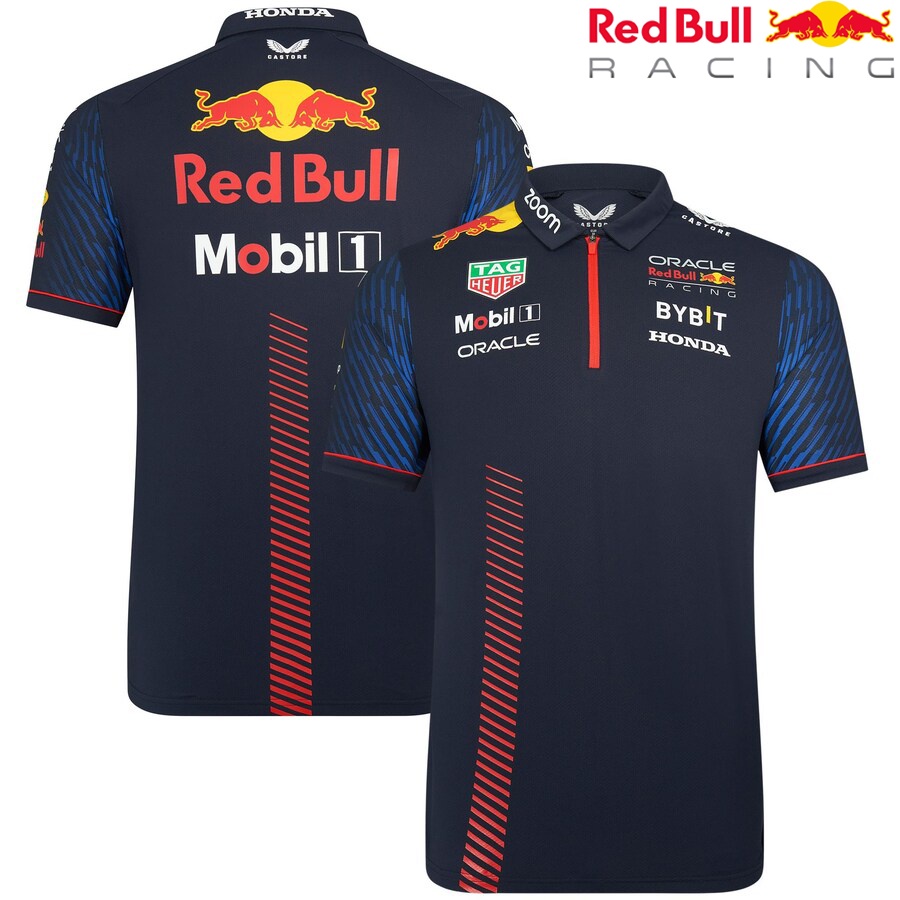 2023 Newest F1 Racing Suit + Red Bull Team POLO Shirt + Unisex Summer Short Sleeve T-Shirt