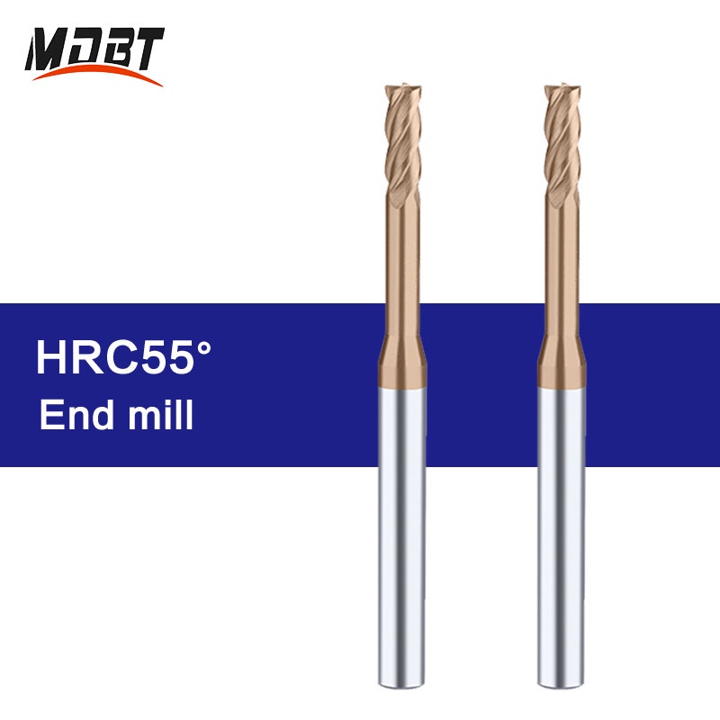 Quality Durable HRC55 Precision Miniature CNC Cutters Deep Groove Carbide End Mill Long Neck Fraise Metal Bit Purpose - Image 4