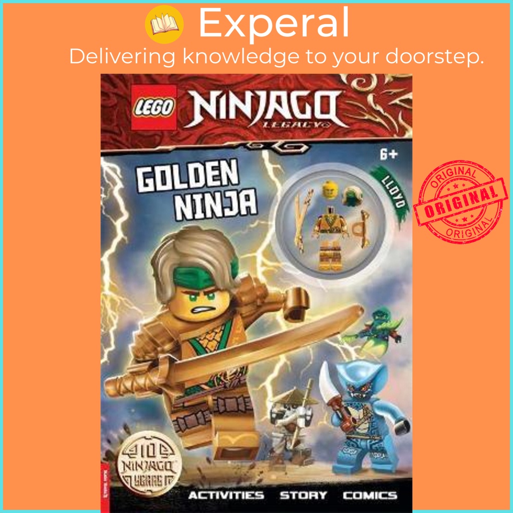 [English - 100% Original] - LEGO (R) NINJAGO (R): Golden Ninja : Activity Book w by Buster Books (UK edition, paperback)