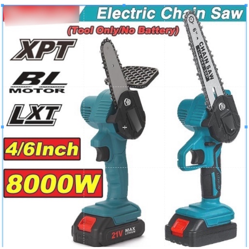 Reliable Versatile Stock New Makita Color Top Quality 4/6 Inch 8000W Brushless Electric Garden Repair Tree Trimmers W... - Image 5