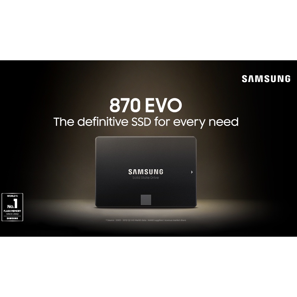  SAMSUNG 870 EVO SATA III 2.5" VNAND Internal SSD [250GB/ 500GB/ 1TB] READY STOCK Shopee
