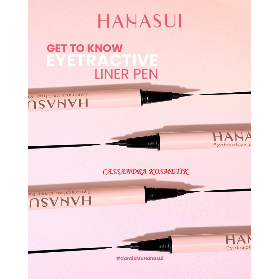 Hanasui EYETRACTIVE LINER PEN Eyeliner PEN Shopee Malaysia