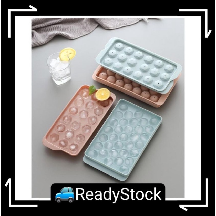 Acuan Ais Bola Bulat 33 Lubang Dulang Plastik Grid Hoki Ais Acuan Kotak /Acuan Ais 冰球模