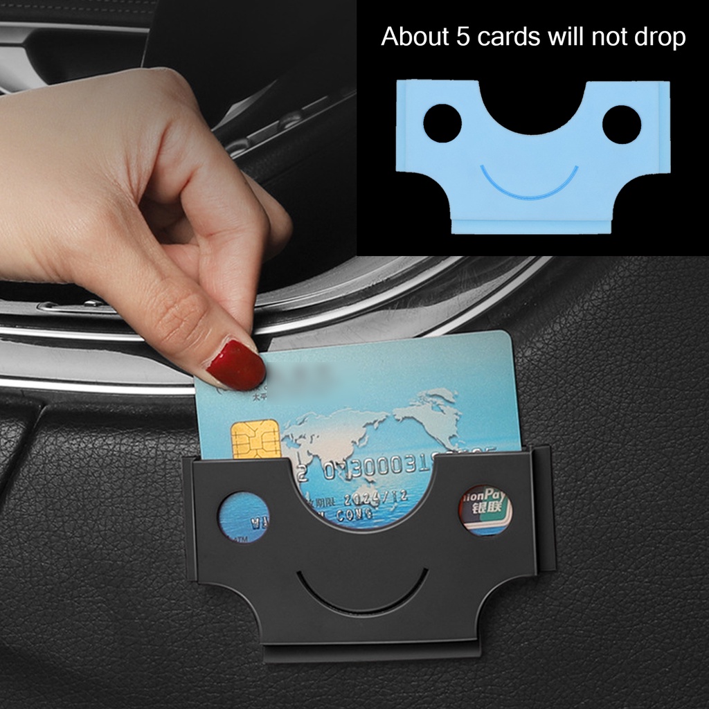 LLKQQ Car Mounted Card Holder Voucher Storage Box IC Card Holder Shopee Malaysia