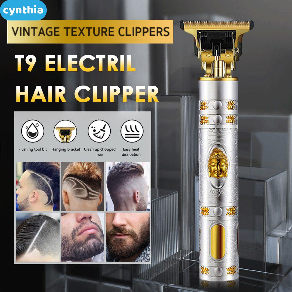 9 Men Hair Cutting Hair Trimmer Wireless Electric Hair Clipper Hair Trimmer Barber Haircut Battery Rechargeable Beard Trimmer cyn