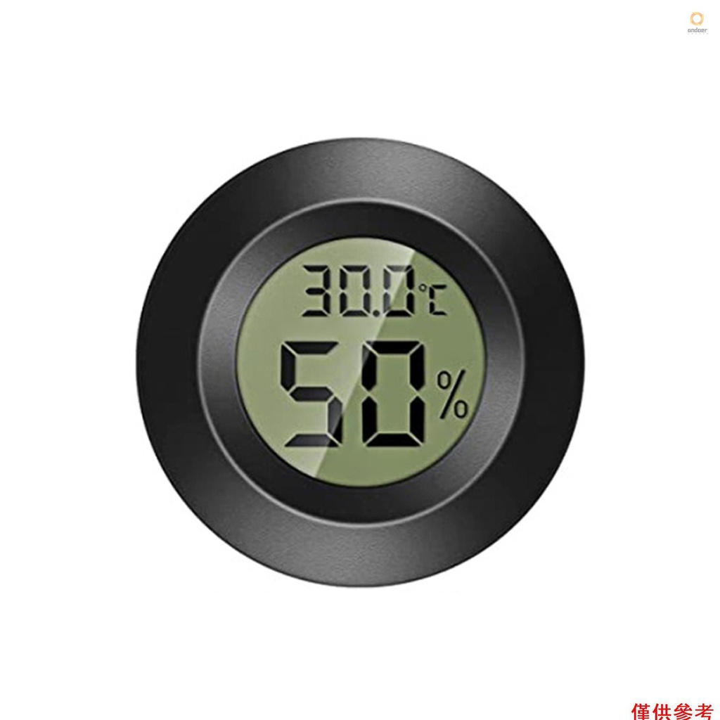 Indoor Hygrometer Thermometer Humidity Gauge Monitor with Temperature -0℃-50℃ (32℉-122℉) and Humidity 10%RH-99%RH Sensor for Home Greenhouse Basement Pets