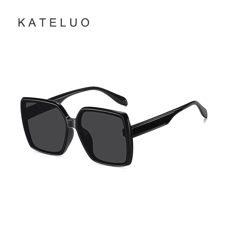 KATELUO New fashion large frame women's sunglasses High definition