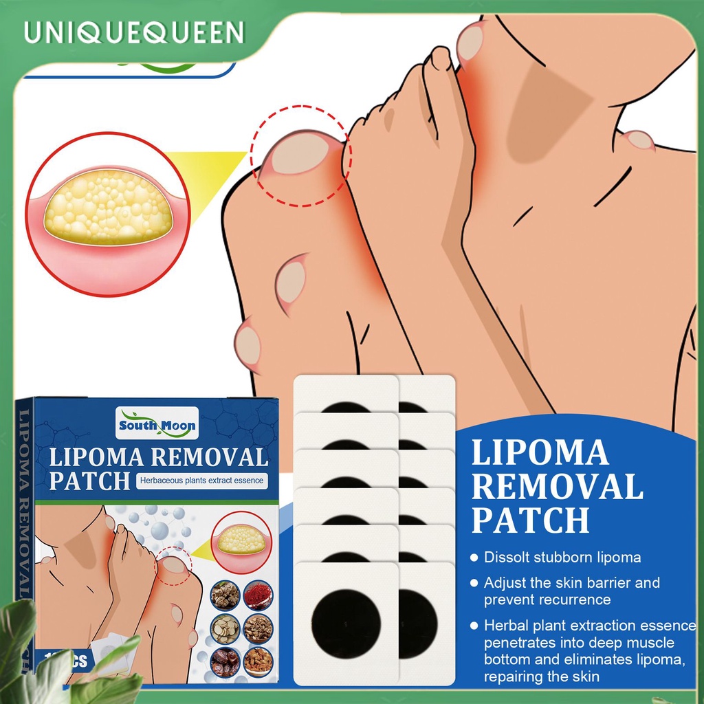 South Moon Fat Knots Repair Patch Lymphatic Drainage Soothes Various Body Reduce Swollen Skin Blocks Painless Remove Warts Moles Tender Smooth Firming Care 12pcs/box LIFE07