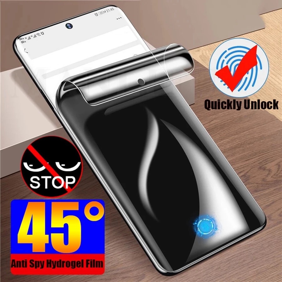 AntiSpy Privacy Soft Hydrogel Film Screen Protector for Samsung Galaxy S23 Ultra Plus Shopee