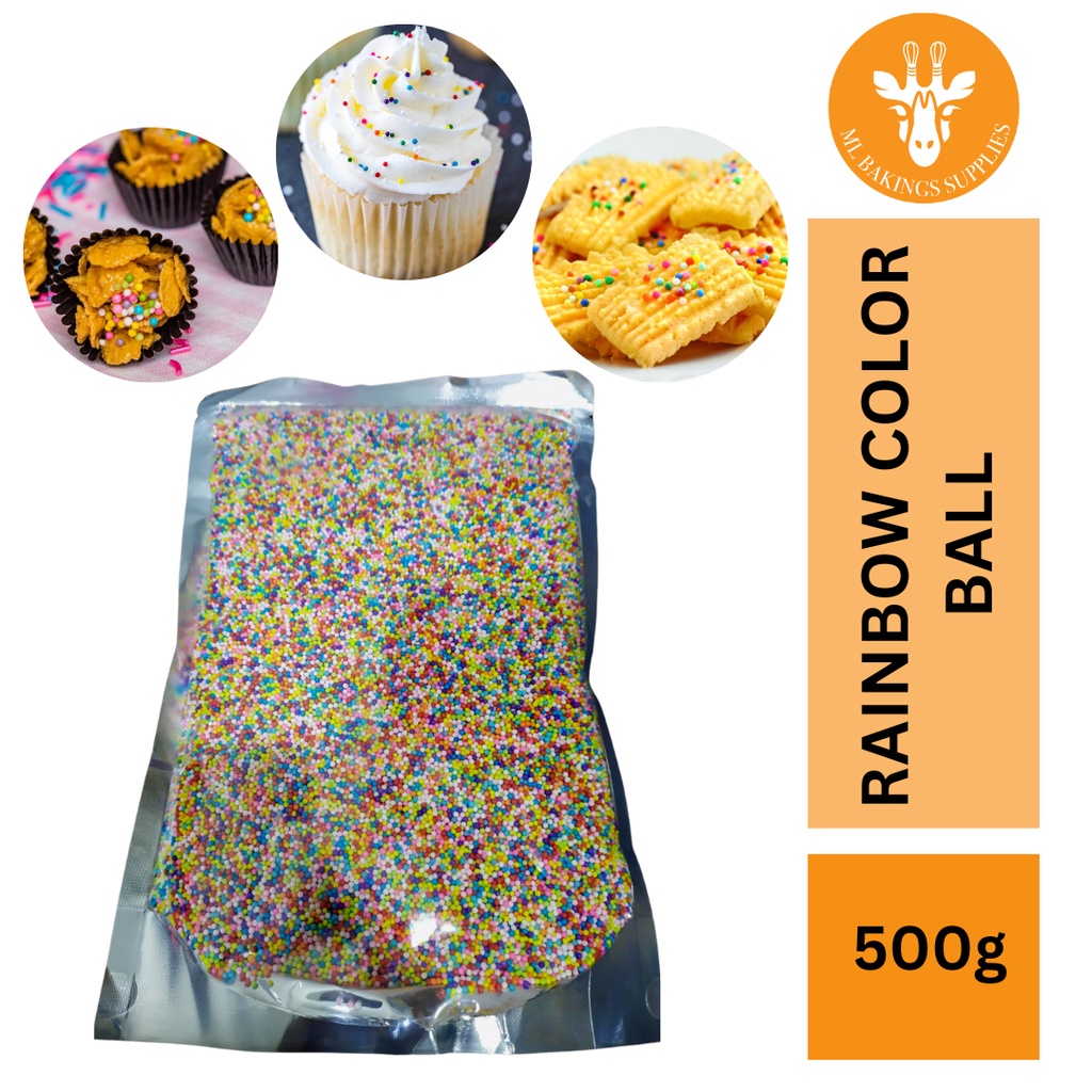 [READY STOCK] Sprinkles Cake Decoration Manik Kek Murah Cake Topping