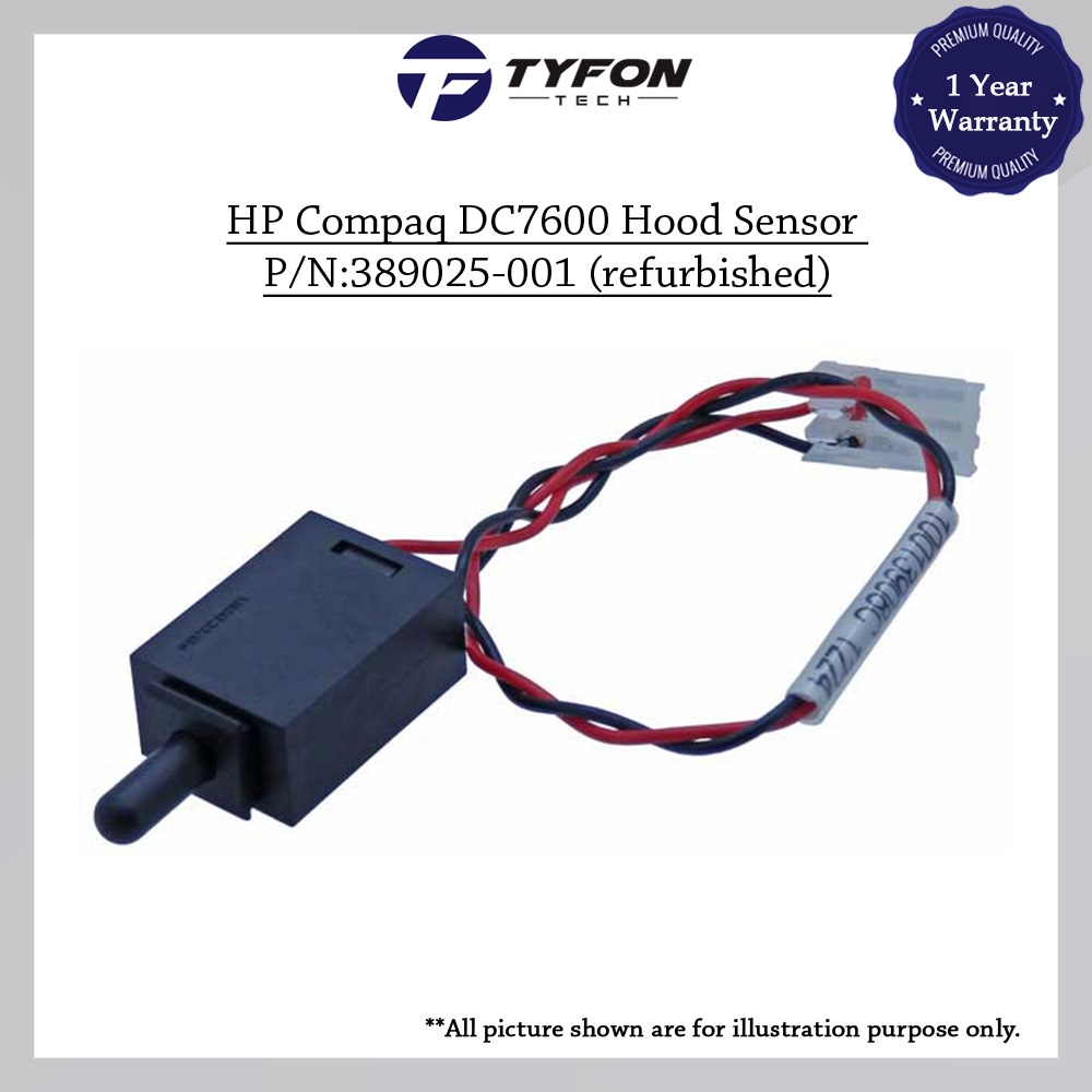 HP Pro 6005 Compaq DC7600 Desktop Hood Sensor Switch Cable 389025001