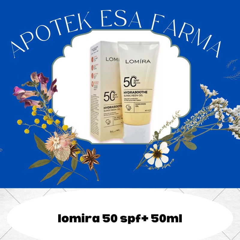 Lomira Hydrasoothe Sunscreen Gel SPF50 PA+++ 50ML