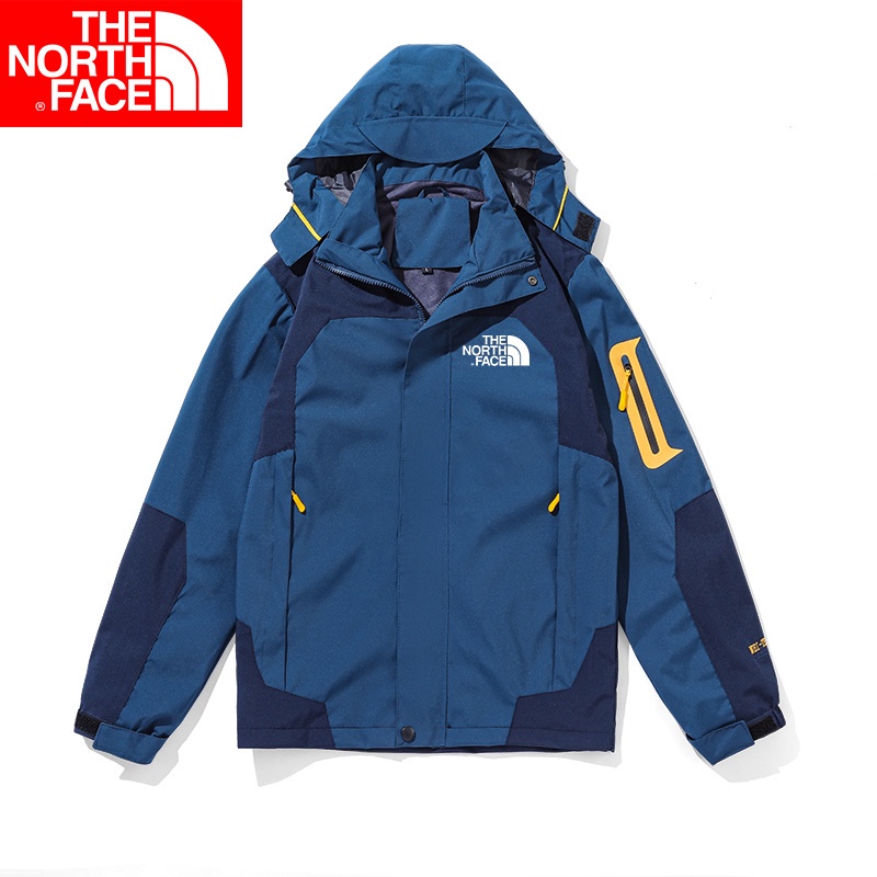 The North Face Charge Jacket Breathable and Quick Drying Men's Waterproof Windbreaker Jacket Outdoor Mountaineering Running Jackets Coats Men