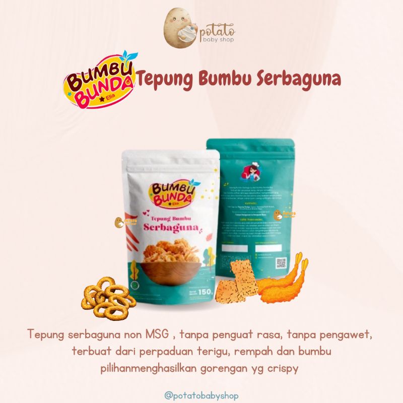 Mother Elia's Seasoning Multi-Purpose Flour Non Msg & Non Preservatives