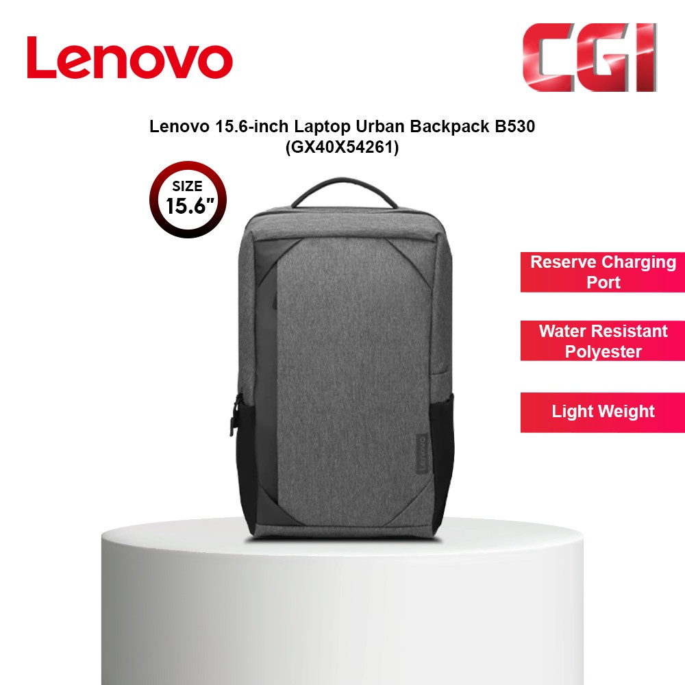 Lenovo 15.6inch Laptop Urban Backpack B530 GX40X54261 Shopee Malaysia
