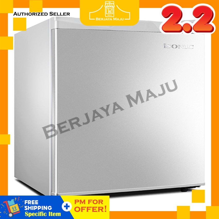 Isonic 50L Mini Bar Refrigerator IS50R Shopee Malaysia