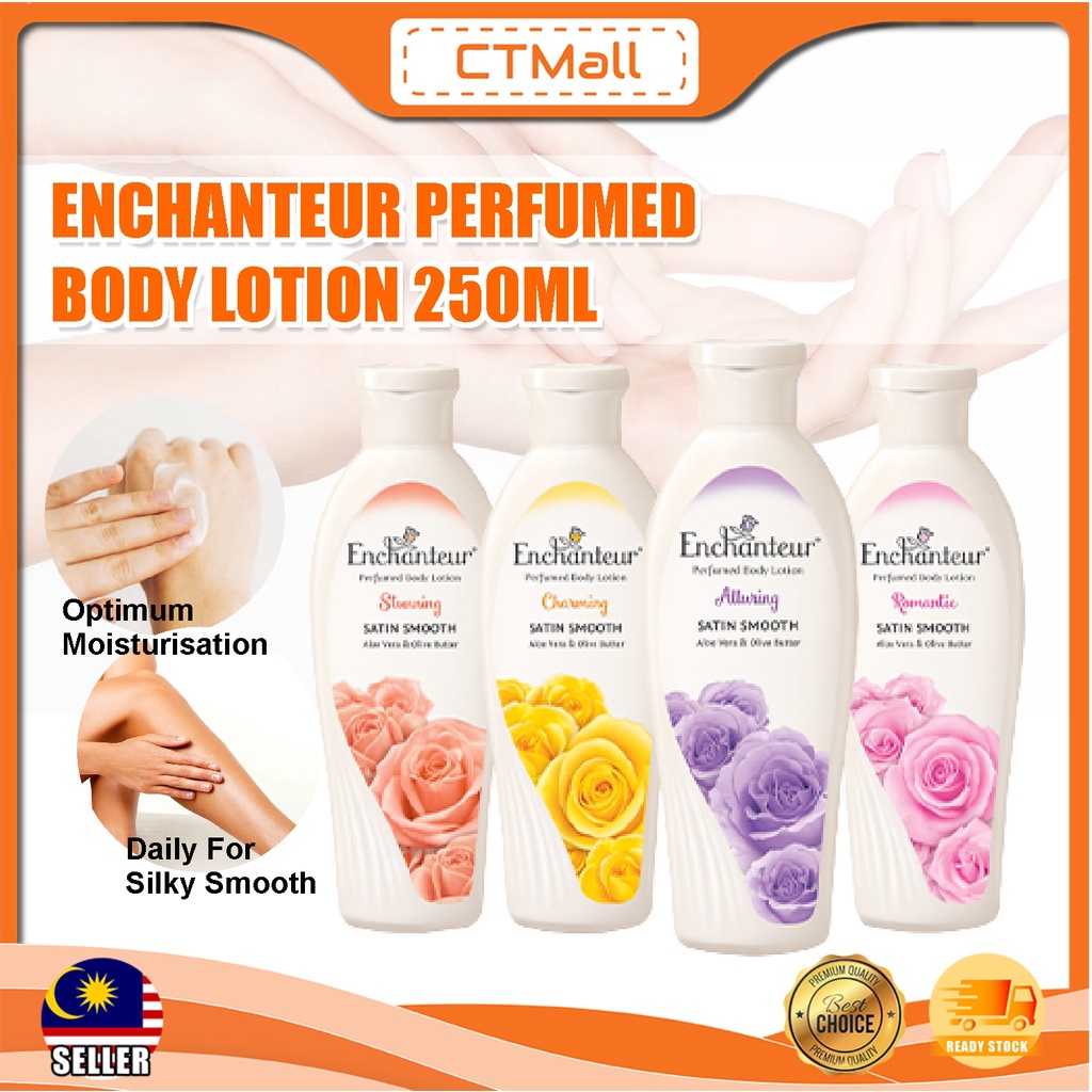ENCHANTEUR Body Lotion 250ml Shopee Malaysia