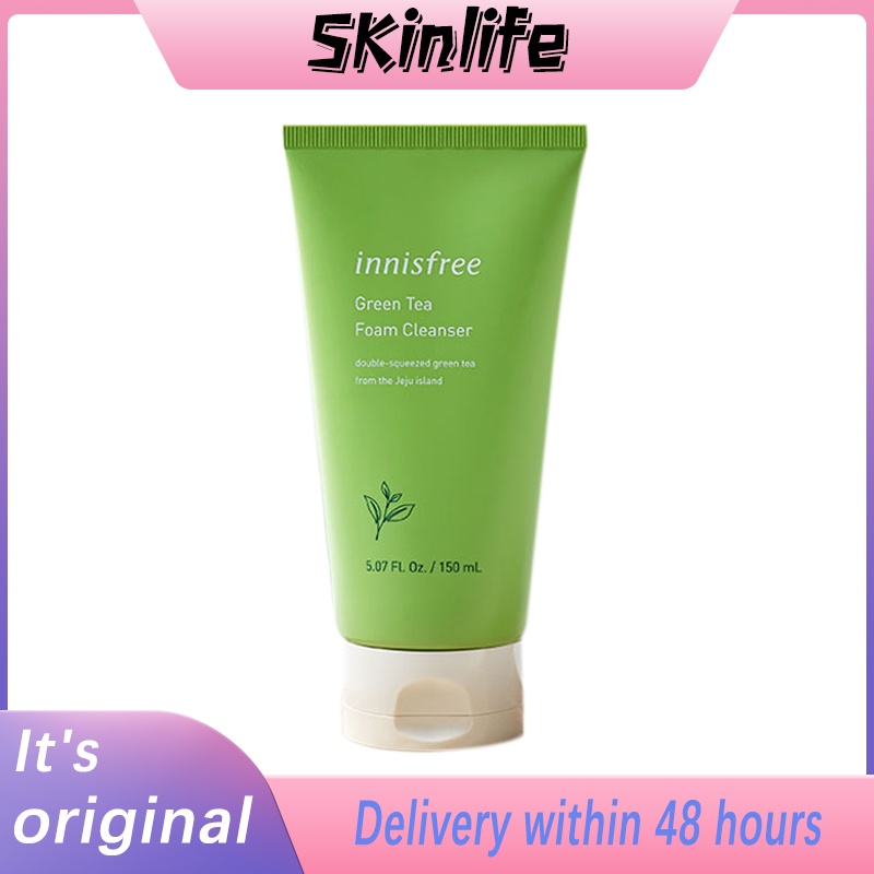 kl stock Innisfree Green Tea Foam Cleanser / Morning Cleanser 150ml