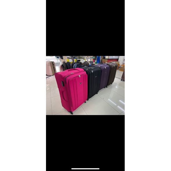 Logo luxury carry on spinner suitcase PU travel bags travelling bags luggage trolley luggage bag travel luggage