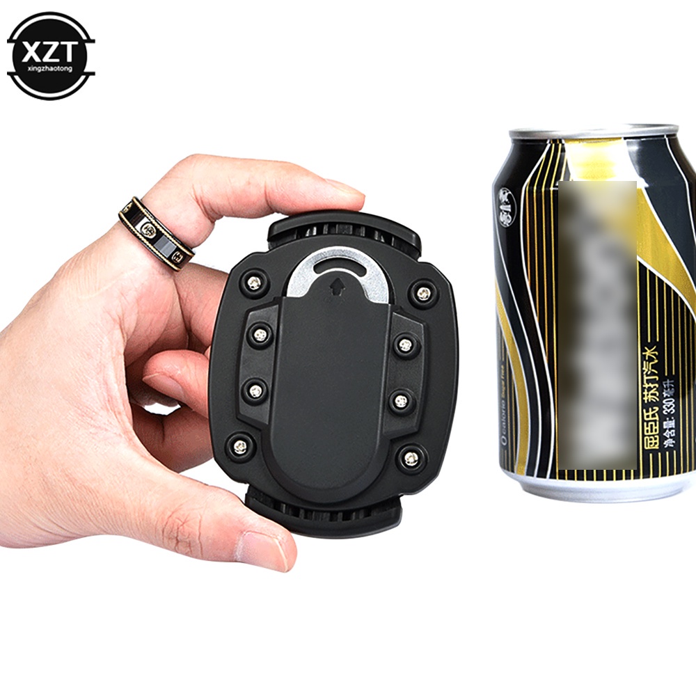 Can opener multi-function cans wine drink bottle opener stainless steel screwdriver silicone sleeve anti-scratch mouth