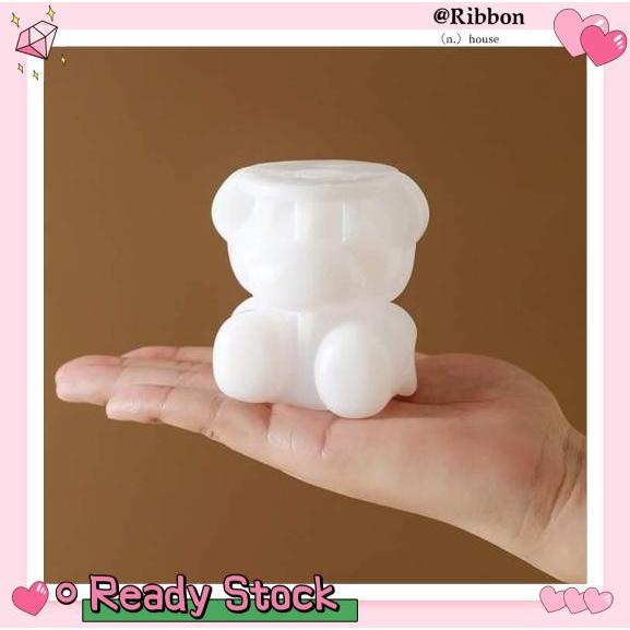 【ReadyStock】3D Little Bear Silicone Mold Ice Cube Maker Ice Cream DIY Tools  Hot Selling Ice Cube/Acuan Ais Batu 小熊冰块模具