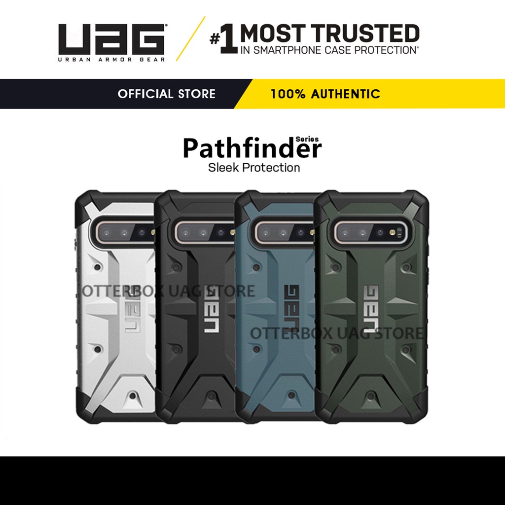 UAG Galaxy S10+ Plus / Galaxy S20 Plus / S20 Ultra Case Pathfinder Samsung Casing Cover Rugged Shockproof Military Drop Tested Protective Case