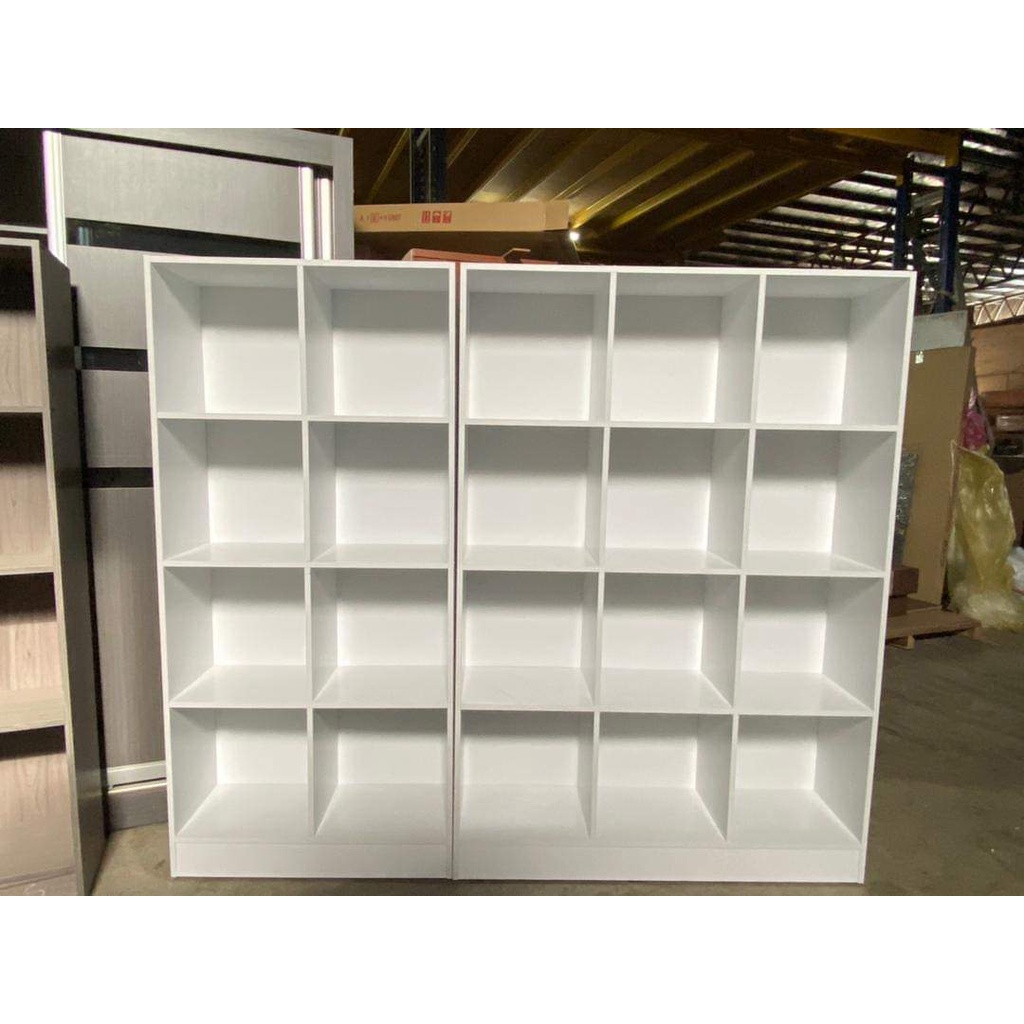 ROAM 8/12 Cube Compartment Bookshelf Rak Buku Berpetak 3x4 Almari Buku ...