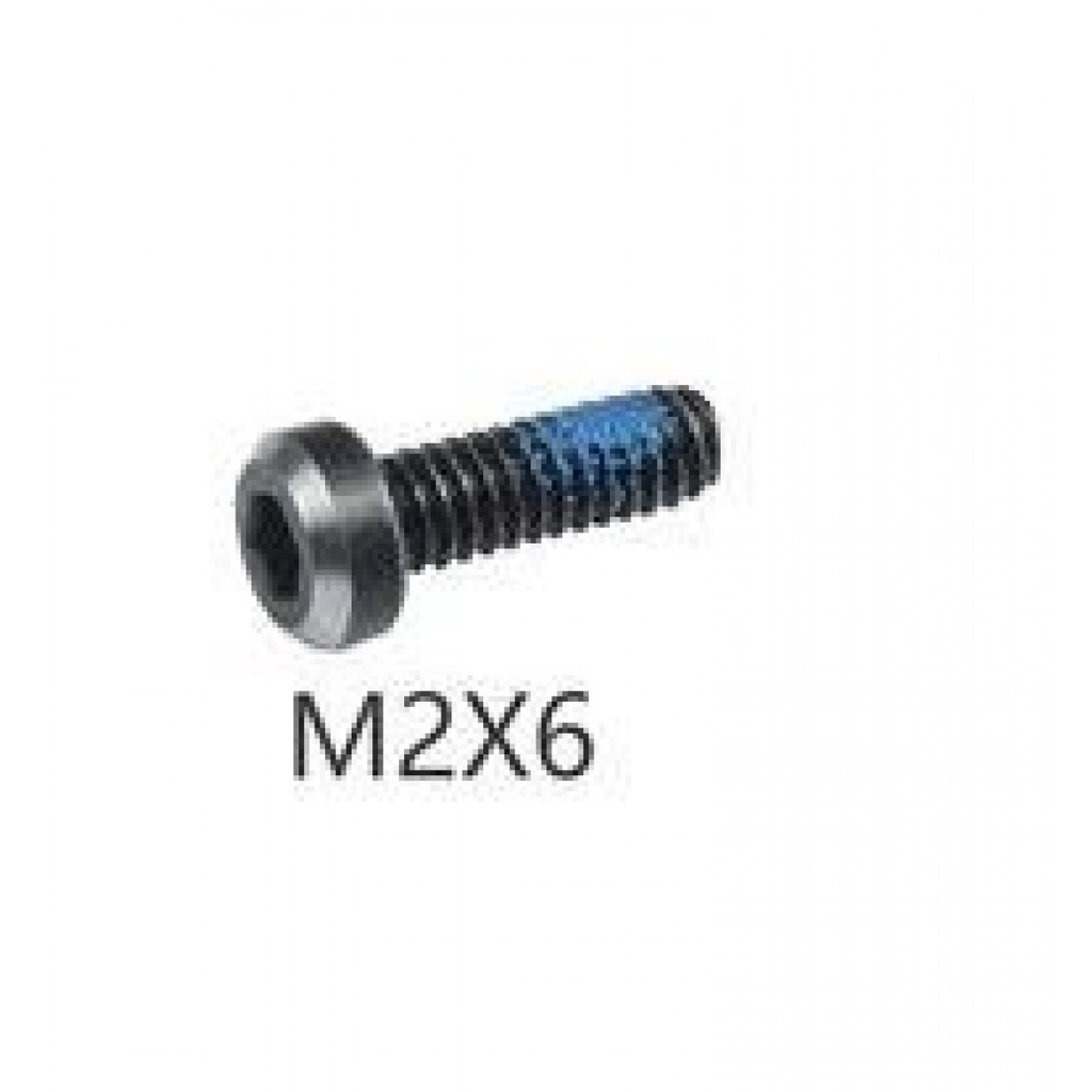M2*6 M2 Hex Screws 6mm M2x6 Black Alloy Steel Bolt L Bolt Socket ...