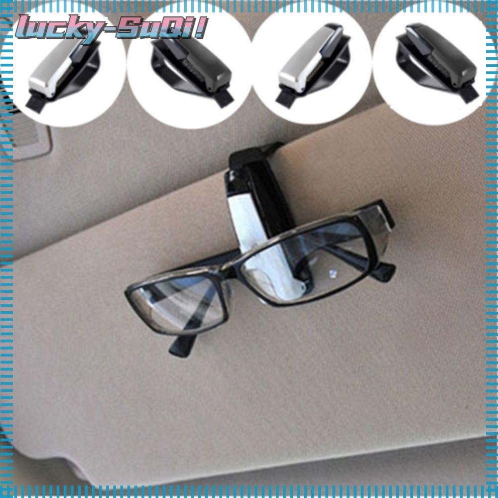 LUCKY-SUQI Car Eyeglasses Holder Practical Multicolor Screen Protector Ticket Card Clip