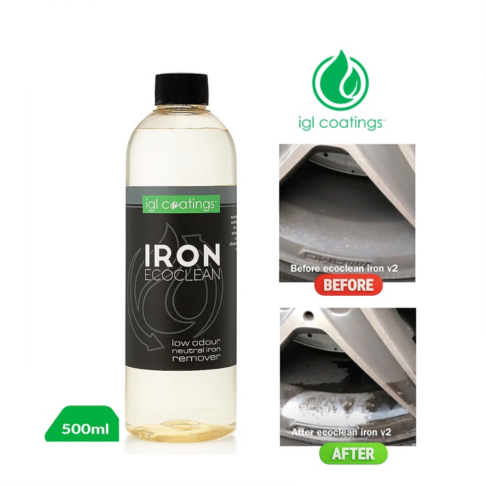 IGL Coatings Ecoclean Iron Car Wheel Cleaner Brake Dust Iron Rust