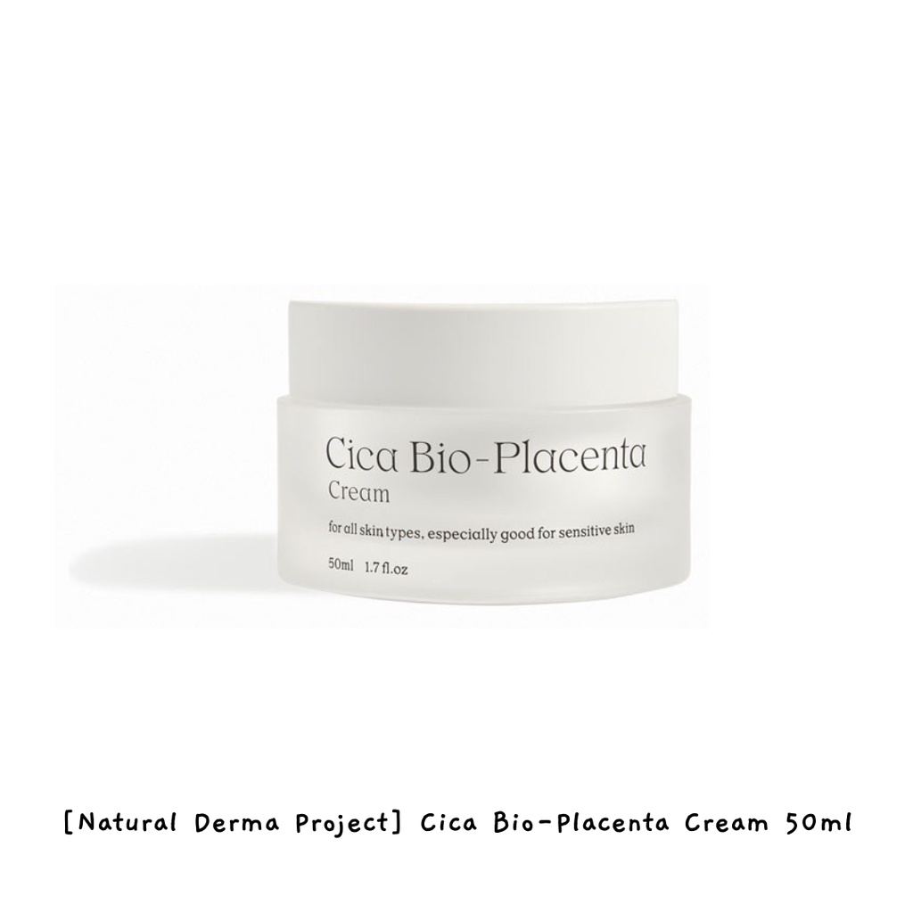 [Natural Derma Project] Cica Bio-Placenta Cream 50ml / k-beauty