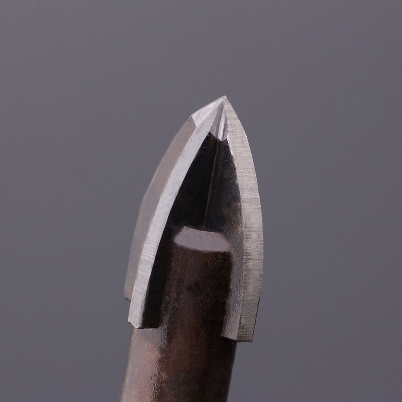 Craft Duty Carbide Drill Bit 4 Cutting Edges Tiles Crosshead Tile Glass Ceramics Granite - Image 3