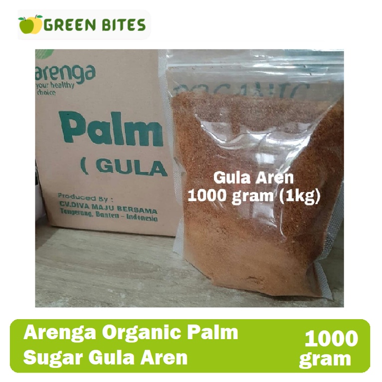 1000 grams (1kg) Organic Arenga Palm Sugar Palm Sugar