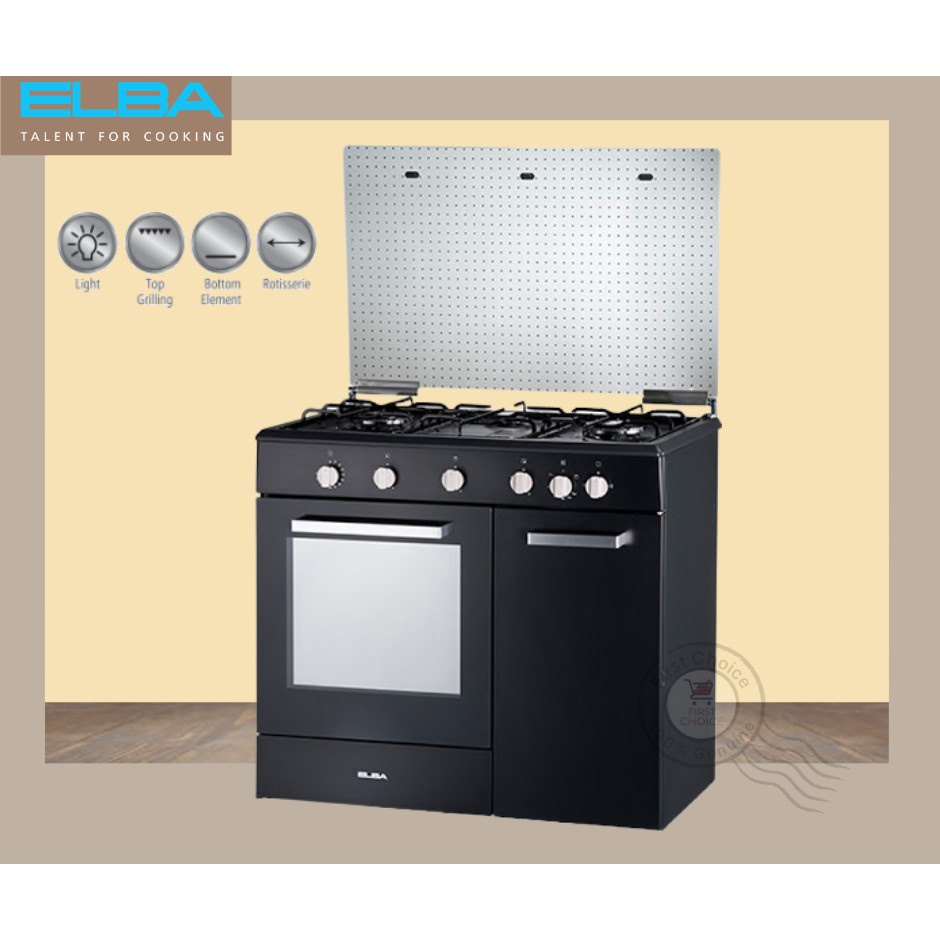 ELBA 70L EGC-C9703G(BK) FREESTANDING GAS COOKER GAS OVEN SERIES similar with EGC-C9704G(BK)