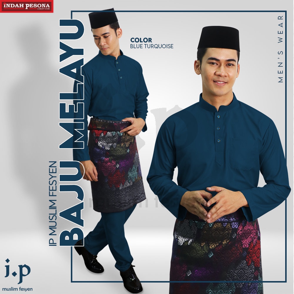 𝐈𝐏 𝐌𝐮𝐬𝐥𝐢𝐦 𝟐𝟎𝟐𝟑💯 Dewasa Baju Melayu Cotton Cutting Slimfit Xs 4xl Baju Rayafree Butang