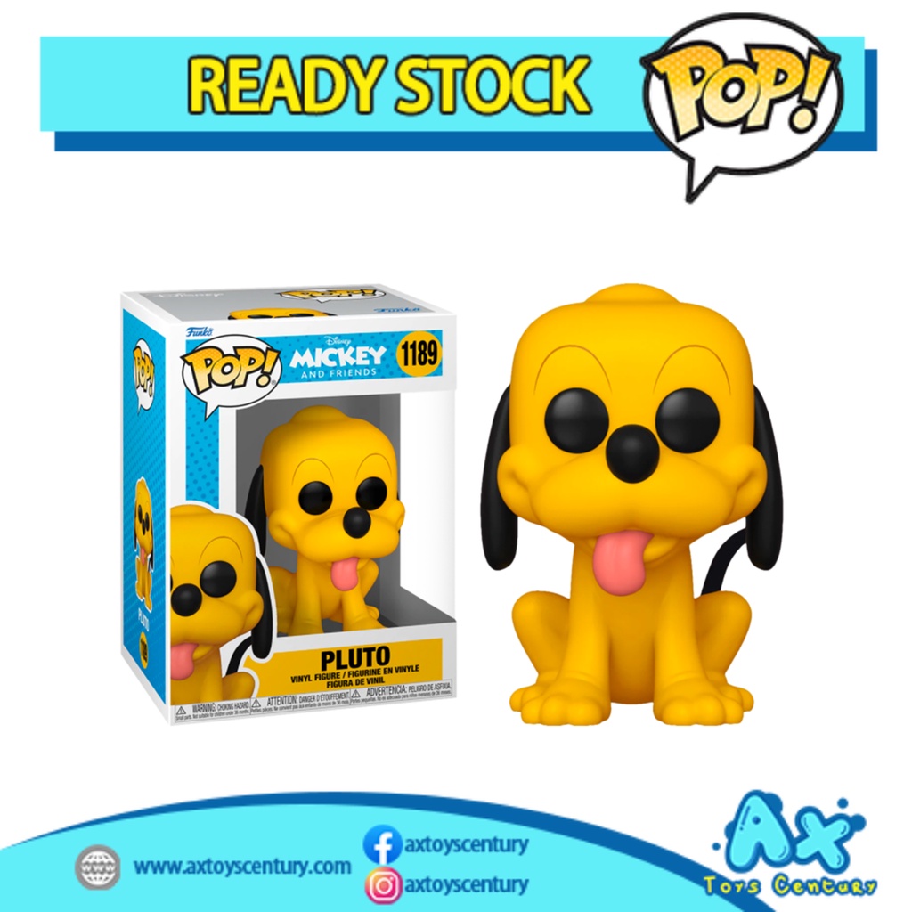 Funko Pop! Mickey and Friends - Pluto #1189 100% Genuine