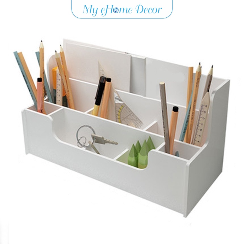 Office tabletop storage rack multilayer desk organizer tabletop stationery storage box student