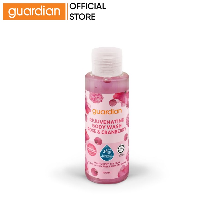 Guardian Rejuvenating Rose & Cranberry Body Wash 100ml Shopee Malaysia