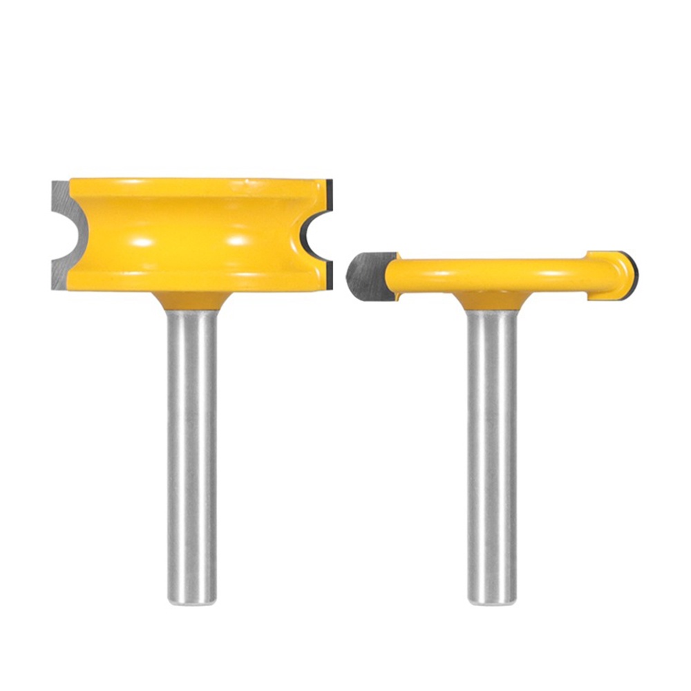 Canoe Flute and Bead Router Bit Set Woodworking Tungsten Cobalt Alloy