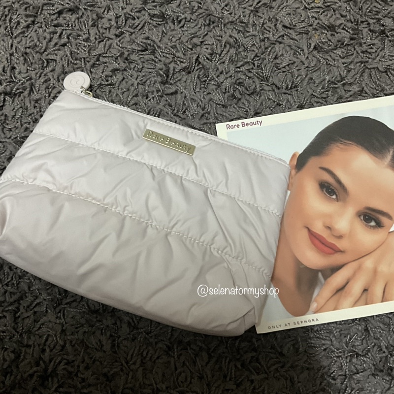 READY STOCK RARE BEAUTY by Selena Gomez Puffy Makeup Bag