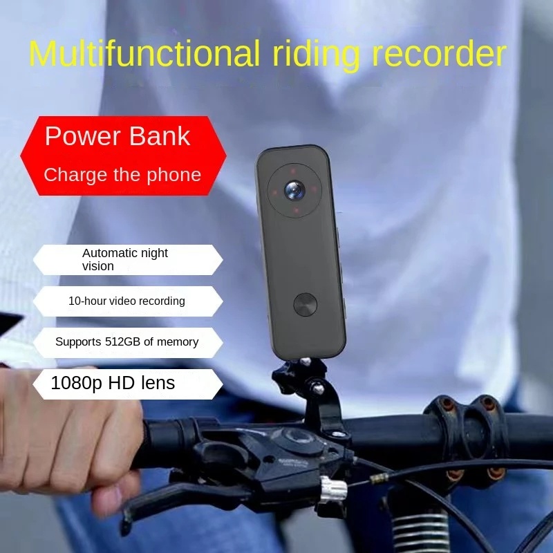 2000Mah 360 Action Camera Sport Bike Bicycle Motorcycle Ride Enforcement Voice Recorder, HD Panoramic Helmet Fish 1080P