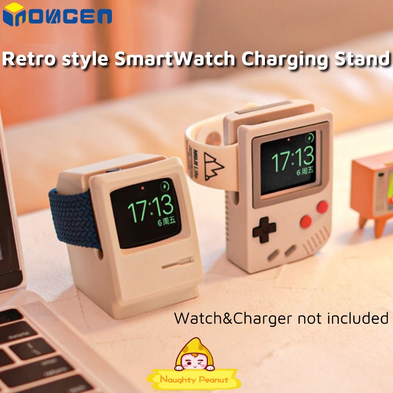 INOVAGEN Smart Watch Charger Dock/Retro Style i-Watch Charging Stand Desktop Accessories